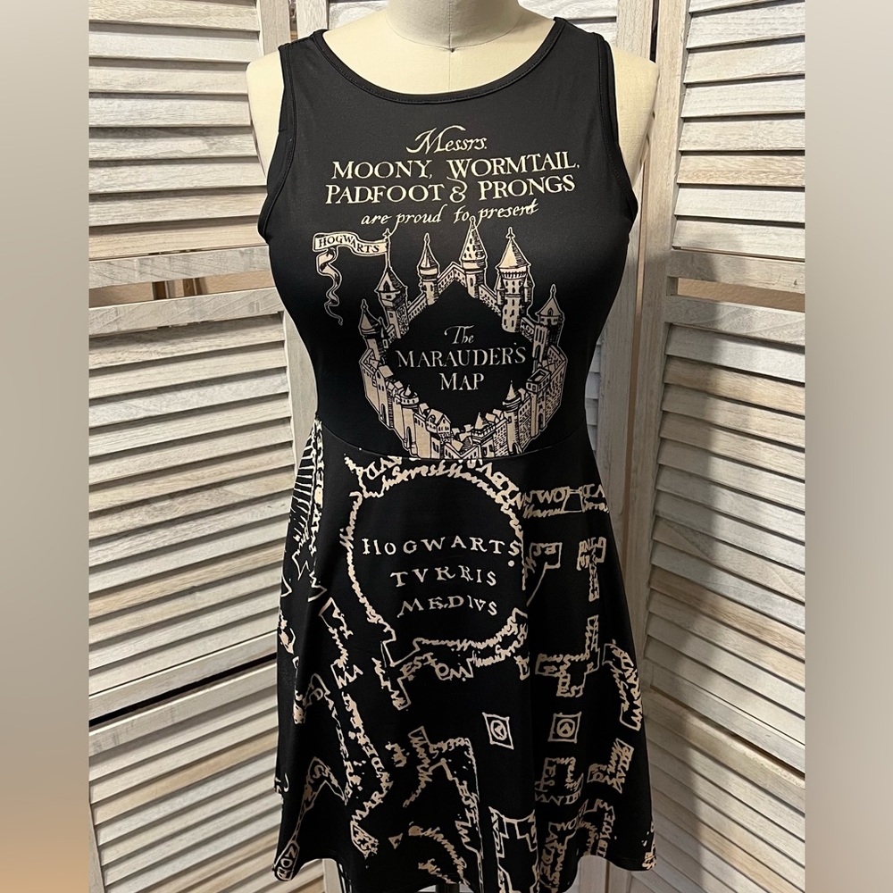 Harry Potter Marauder's Map Dress- Hot Topic